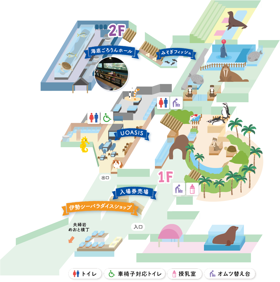 距離感ゼロの衝撃！伊勢シーパラダイスの魅力と混雑回避術を徹底検証