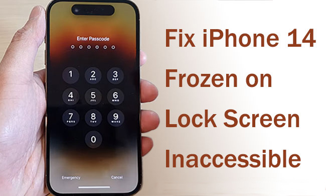 Unlock Frozen Iphone Screen