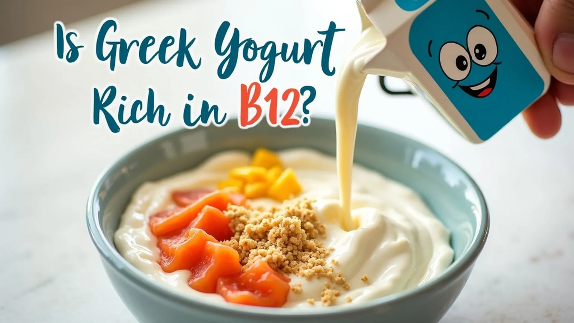 Vitamin B12 Greek Yogurt