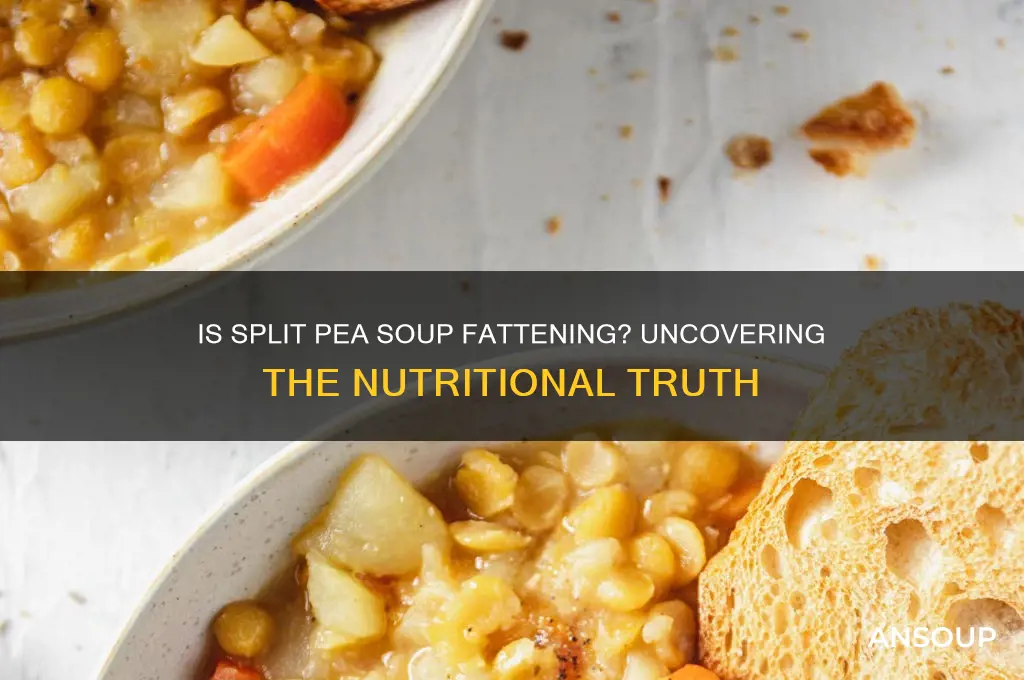 Is Split Pea Soup Fattening