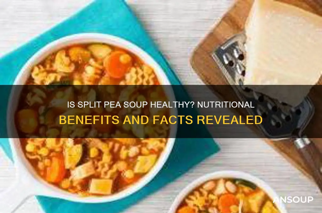 Split Pea Soup Nutrients