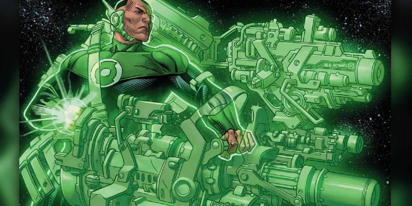 Did John Stewart Create a Living Construct in Lanterns?