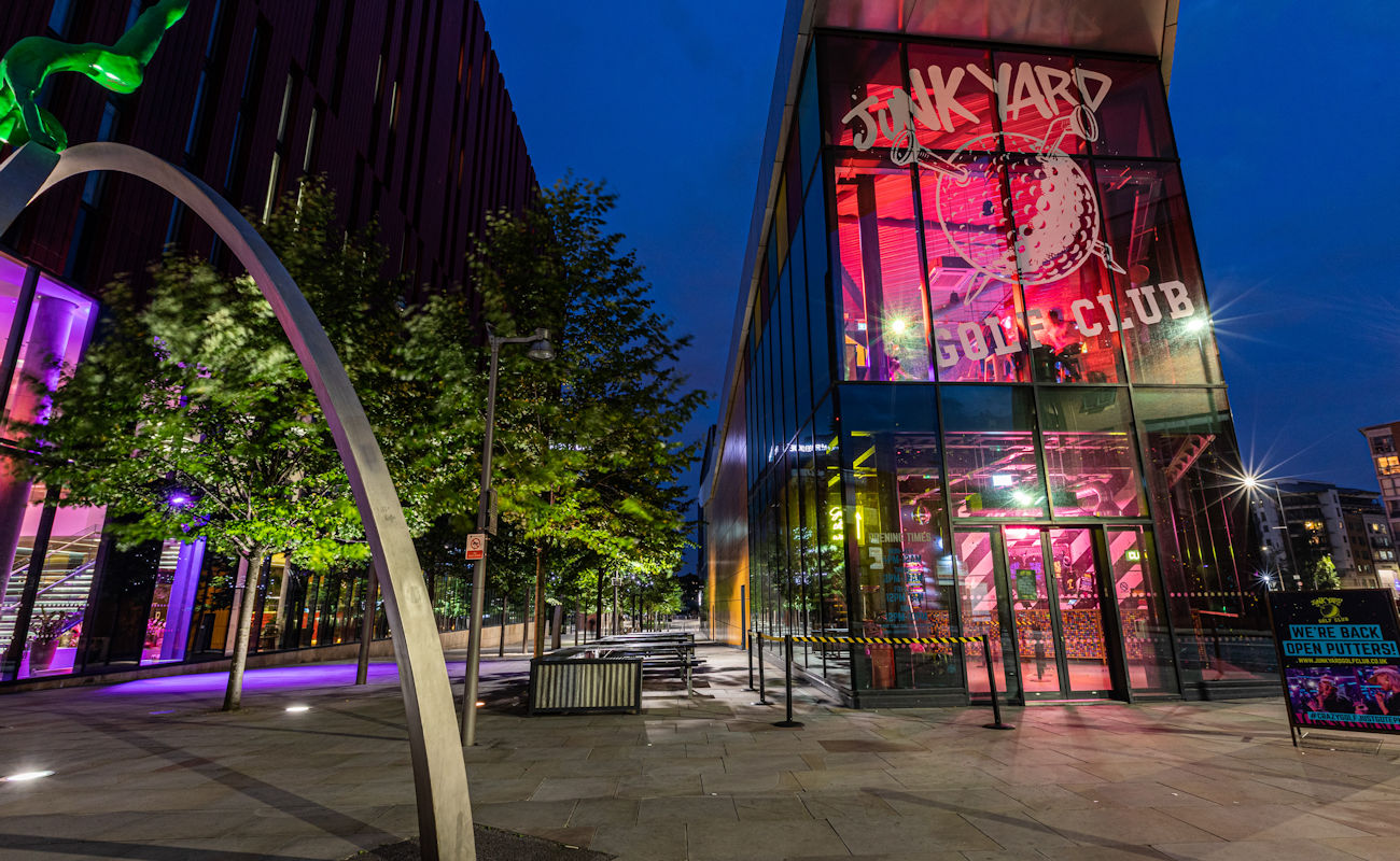 Junkyard Golf Club Crazy Golf Manchester First Street Manchester