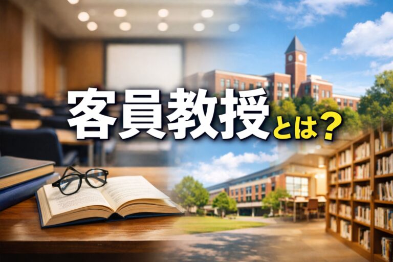 【経歴】 客員 教授 と は 2026年最新メディア #686
