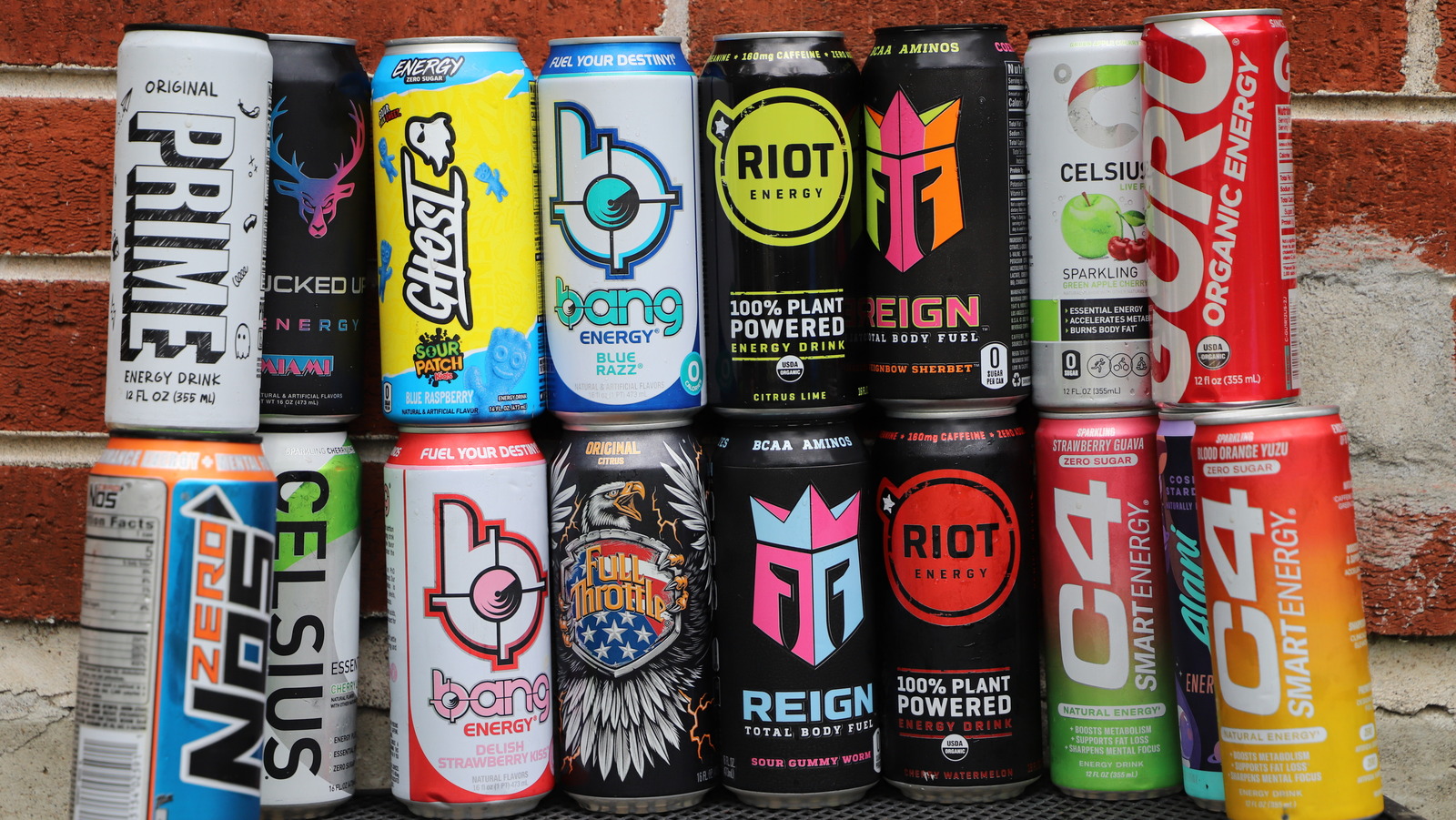 Popular Energy Drinks