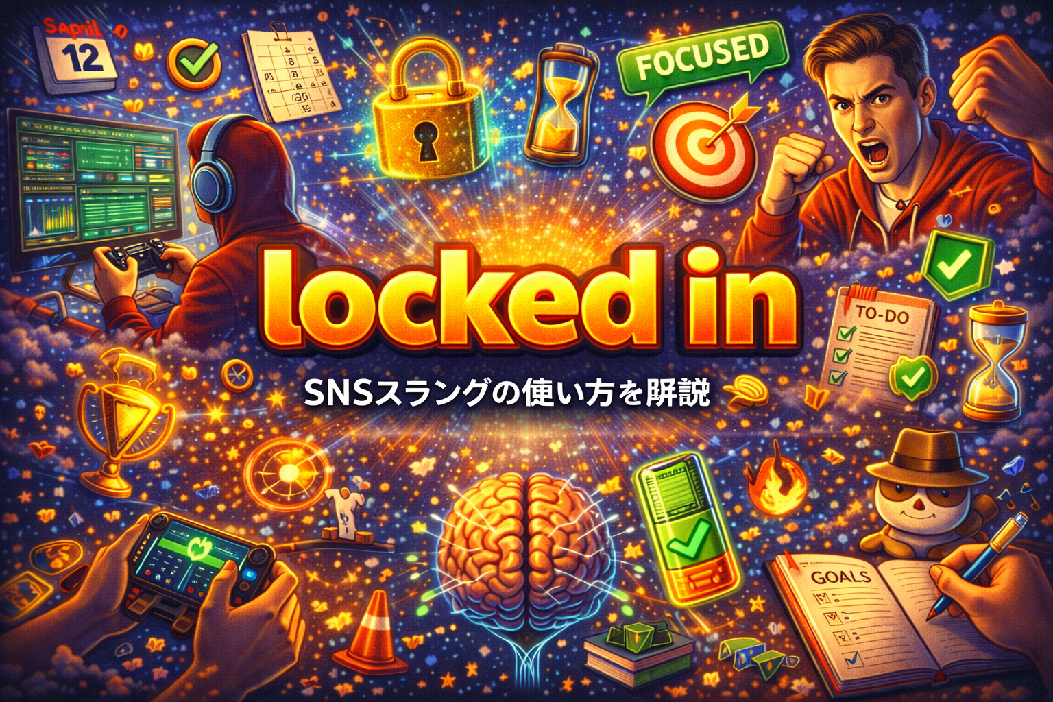 「Locked In」の意味とは？Snsやスポーツで話題の超集中スラング解説