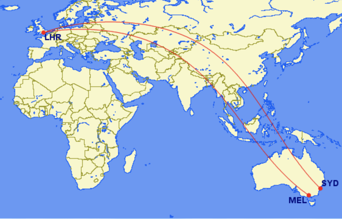 How Long Is London to Sydney Flight