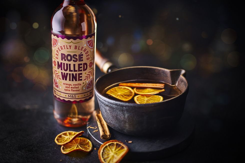 Rose Mulled Wine Marks and Spencer