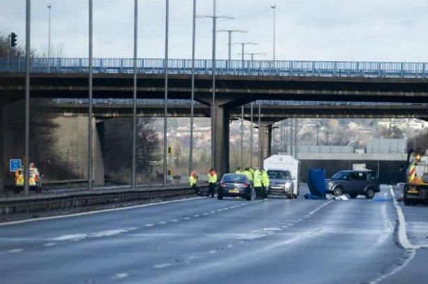 Man Jumps off Bridge M5 Today