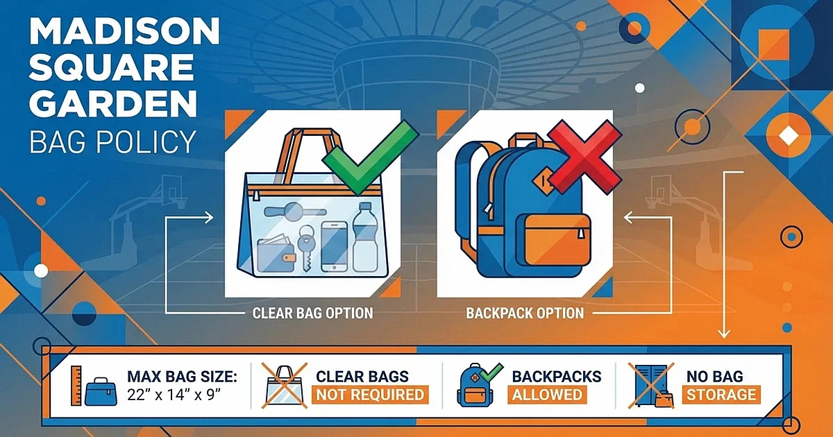 Msg Rangers Game Bag Policy
