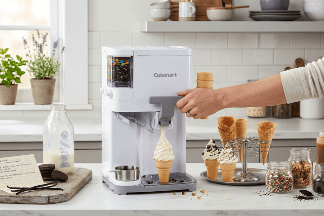 Making Ice Cream in a Cuisinart Ice Cream Maker