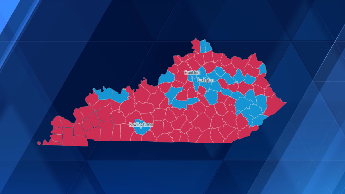 Is Ky a Red or Blue State