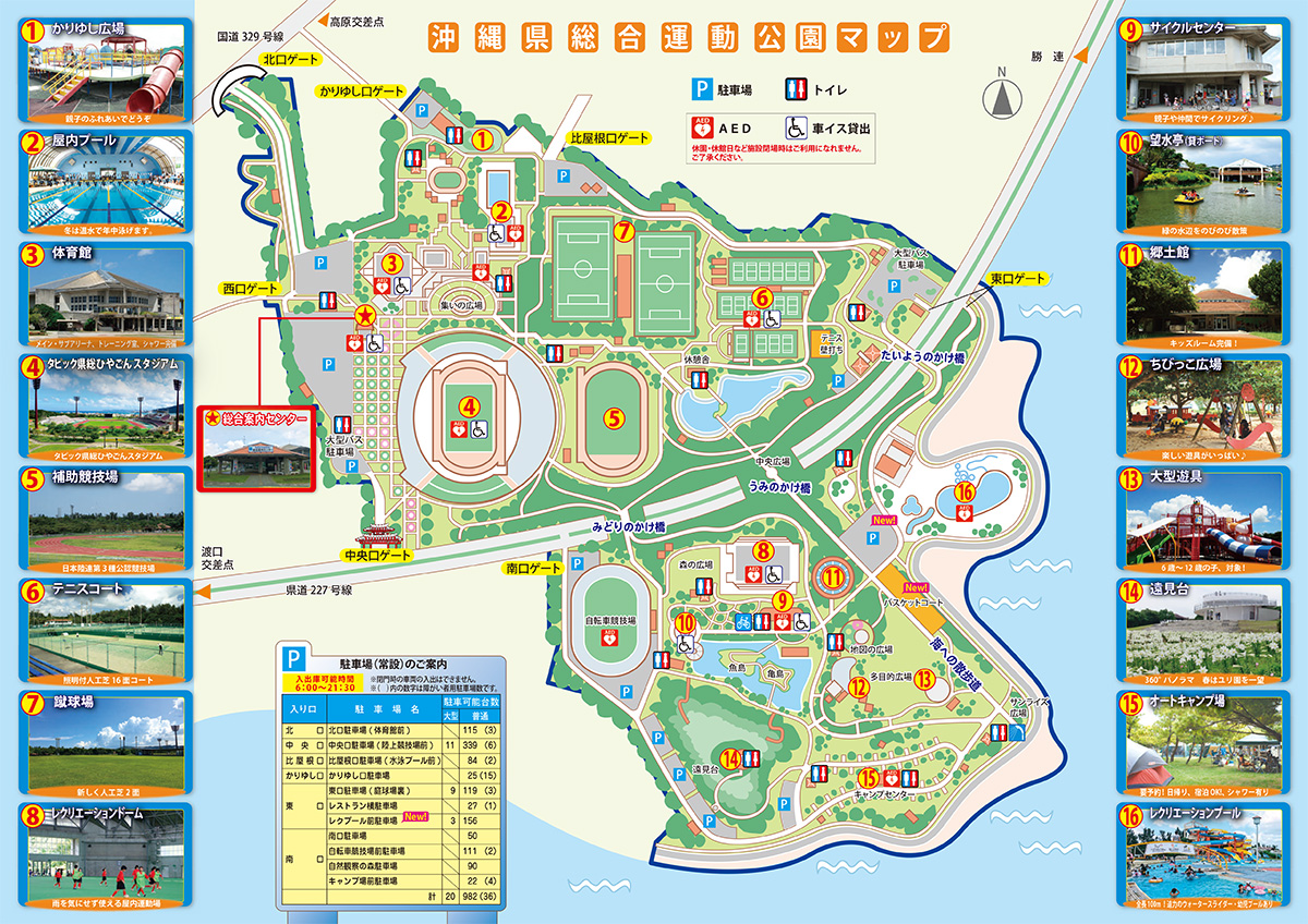 沖縄県総合運動公園徹底ガイド2026｜プール遊具・予約混雑回避の全貌