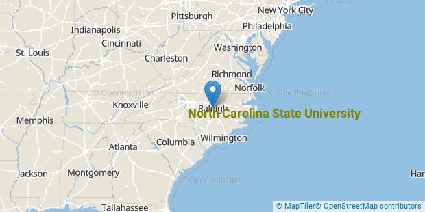 Location of Nc State University