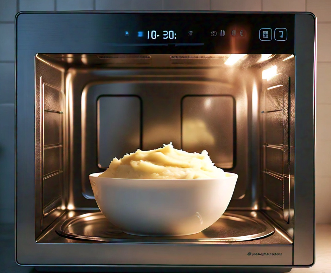 Warming Mashed Potatoes in Microwave