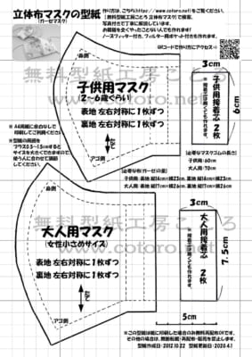 【真相】 子供 用 マスク 型紙 最新情報まとめ 2026 #768