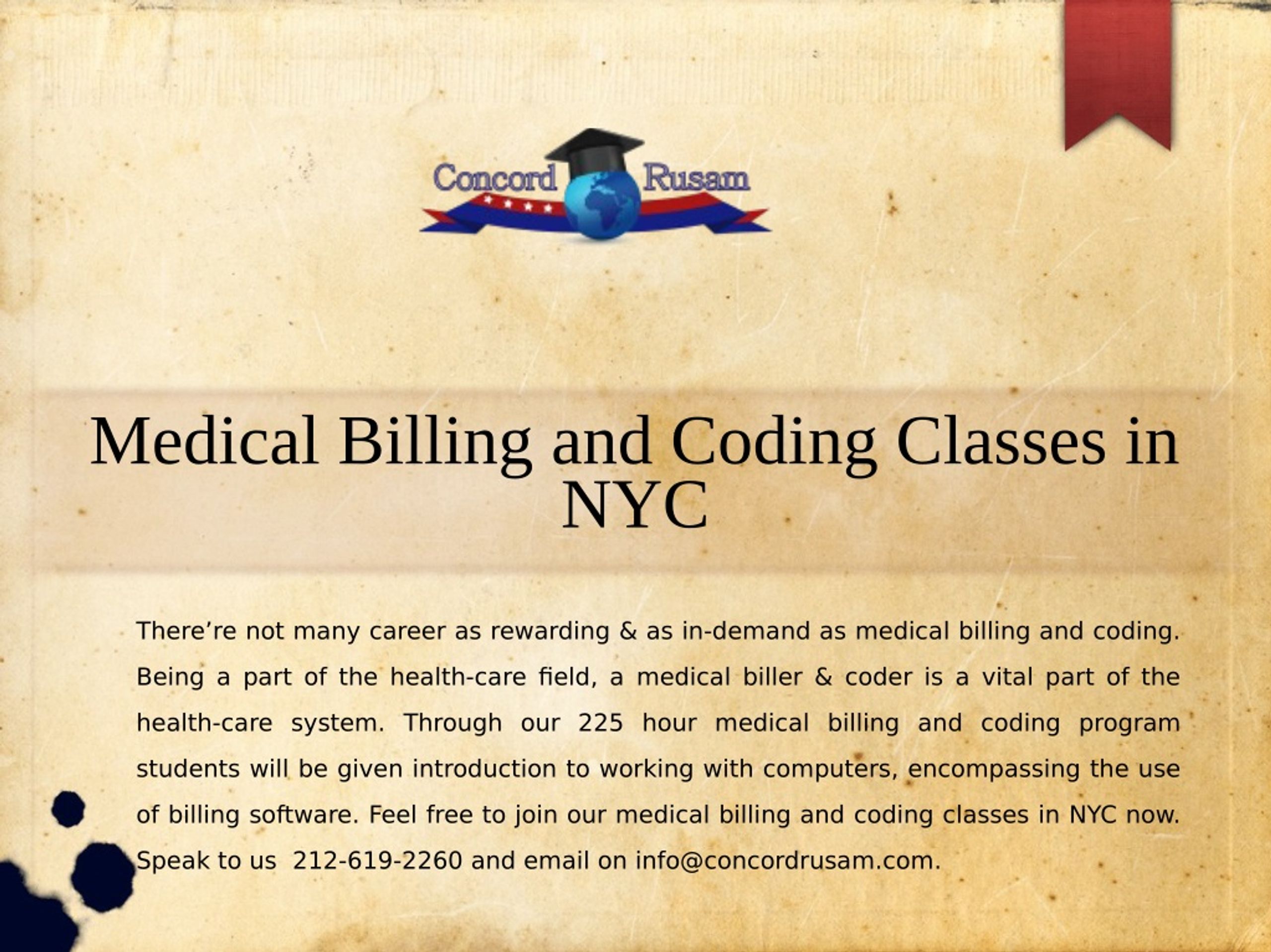 Free Medical Billing and Coding Classes Nyc