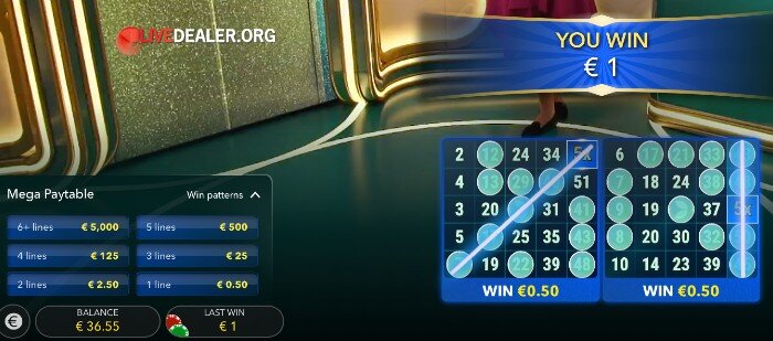 Mega Ball Only Payout