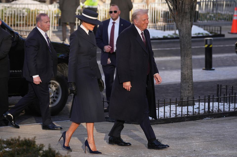 A Long Haul over the Atlantic Was Enough for Melania to Sit This Trip Out