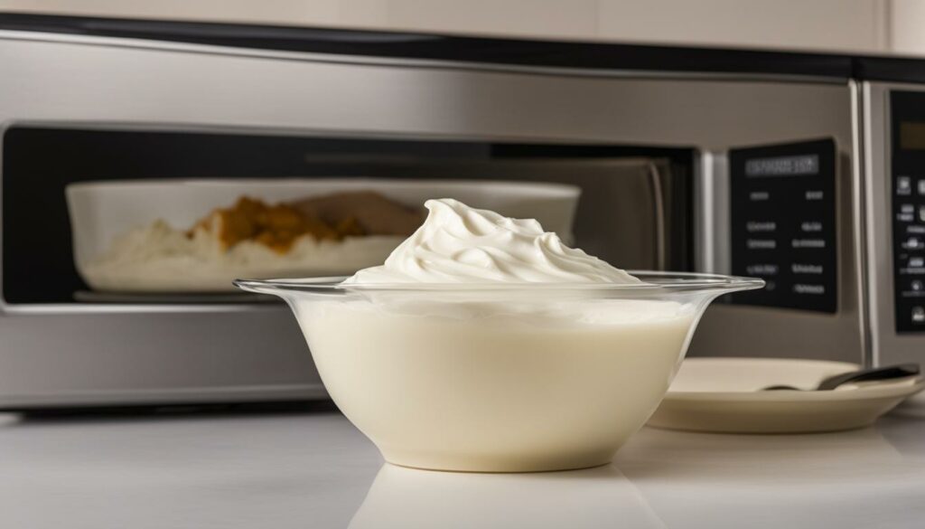 Can I Microwave Sour Cream
