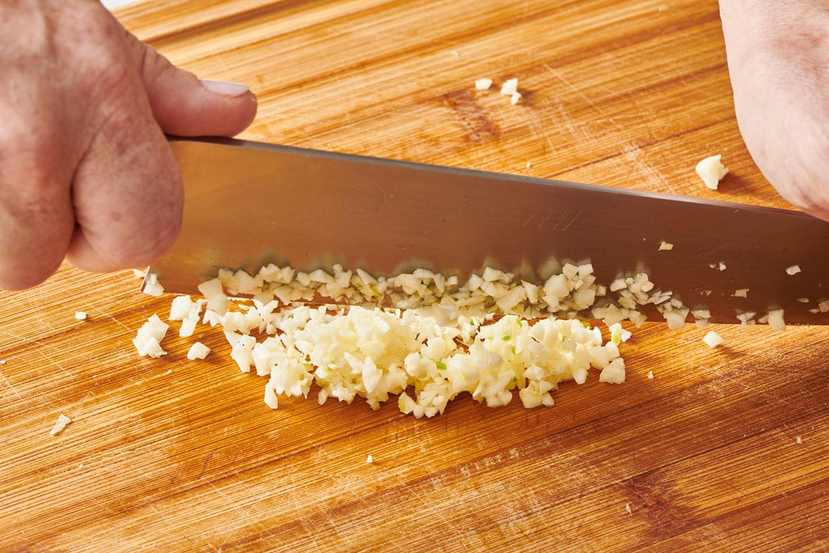 Mince Knife Cut Definition