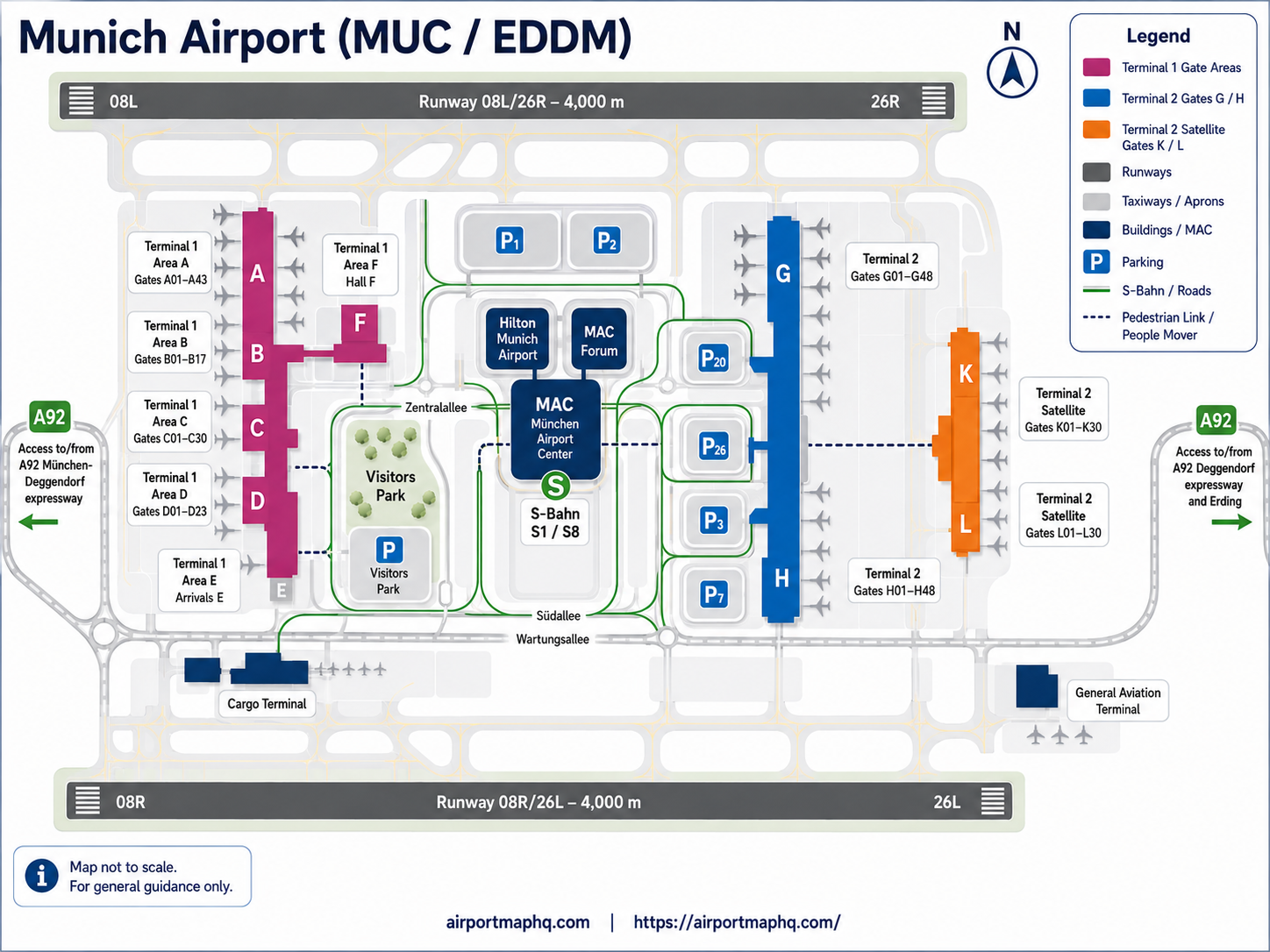 Munich Airport Terminals