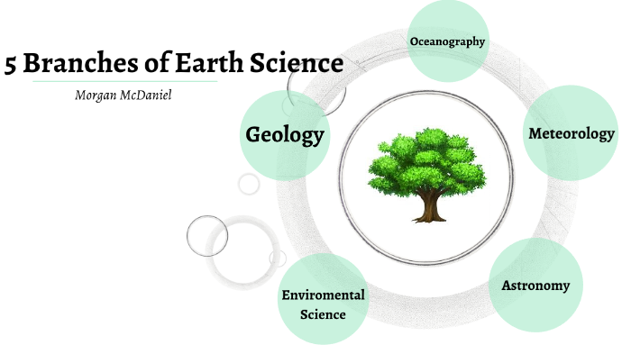 What Are the 5 Branches of Earth Science