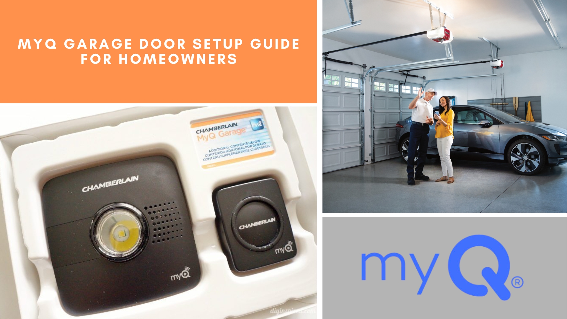 Chamberlain Myq Garage Door Opener Setup