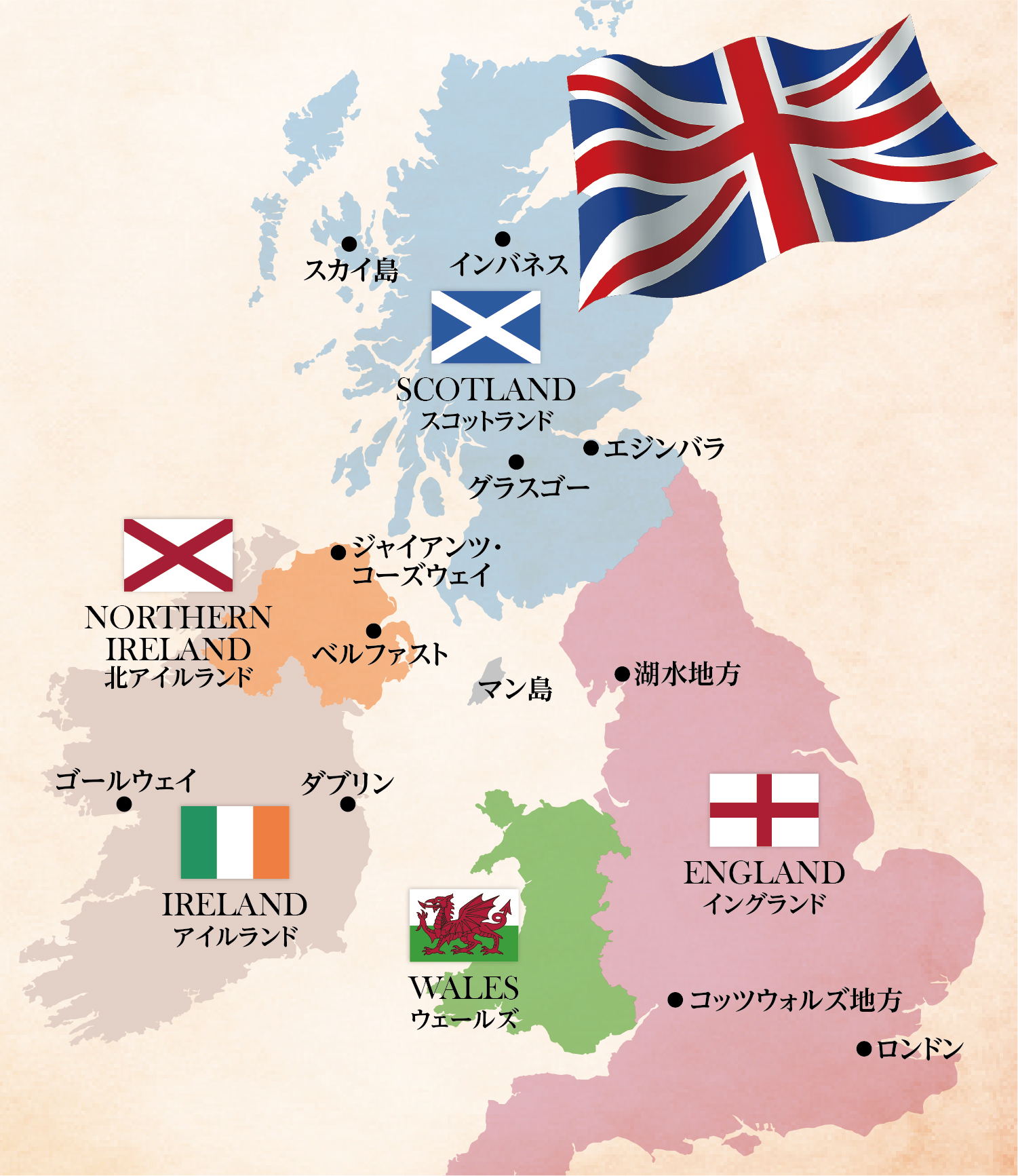 イギリスの正式名称はなぜ長い？4つの国の違いと2026年の深層
