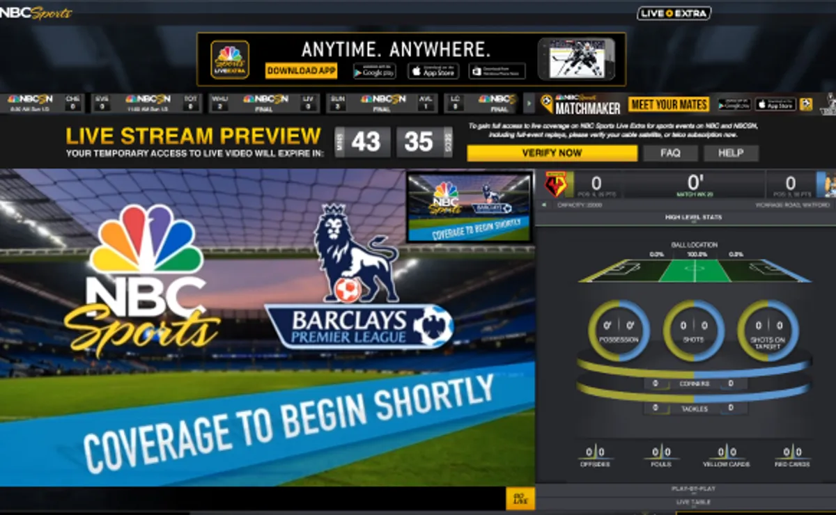 Nbc Sports Live Extra Soccer