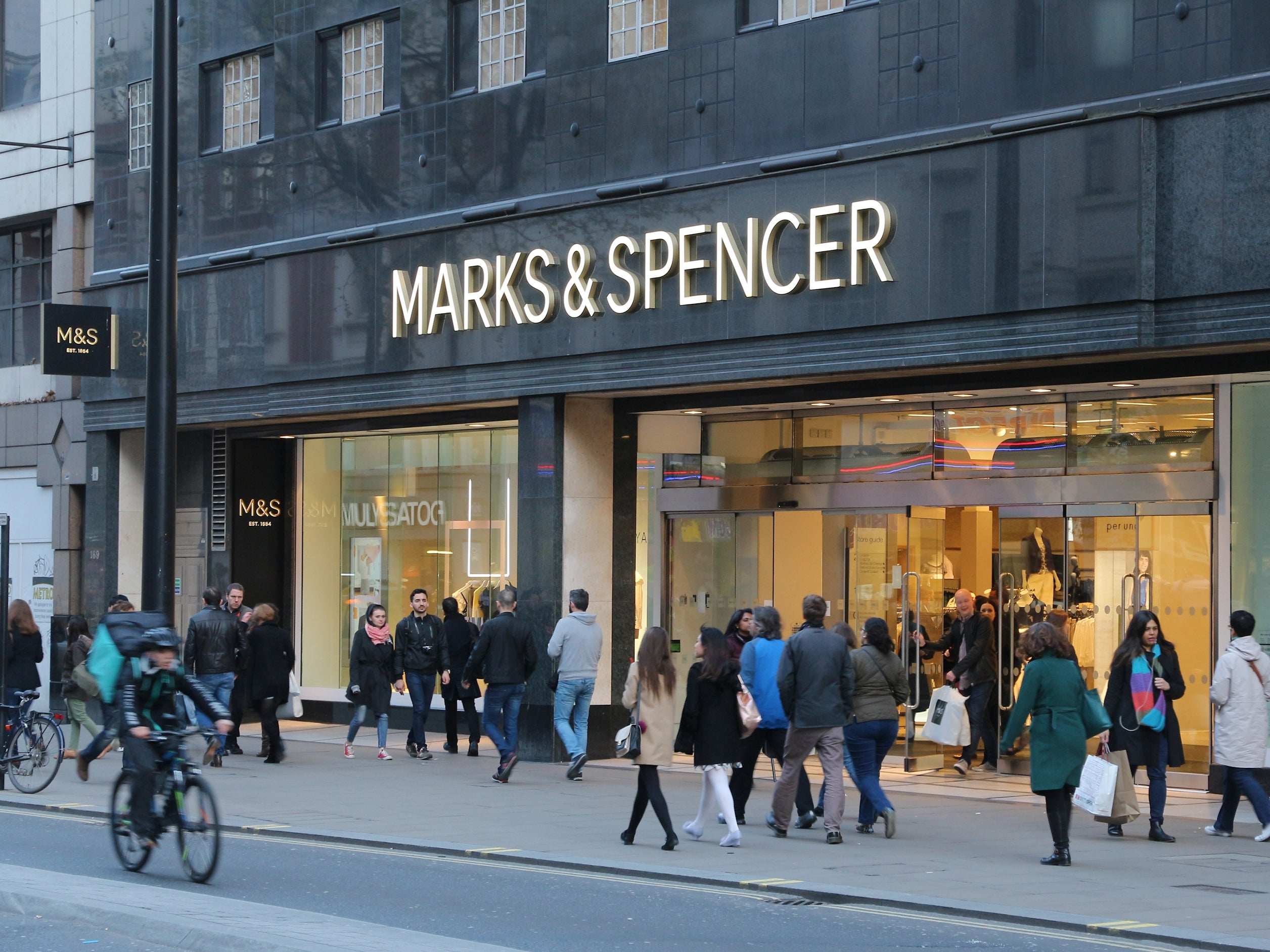 Marks and Spencer Oxford Street Opening Times