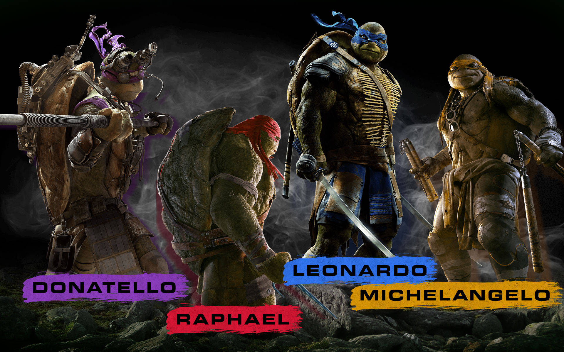 4 Ninja Turtles Namen