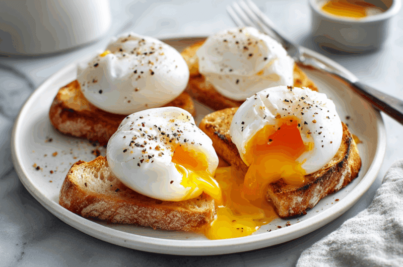 Time Poached Eggs Perfect