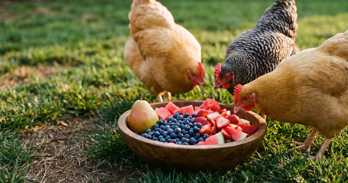 Safe Fruits for Chickens