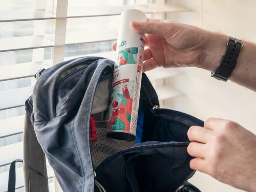 Can Aerosols Go on a Plane
