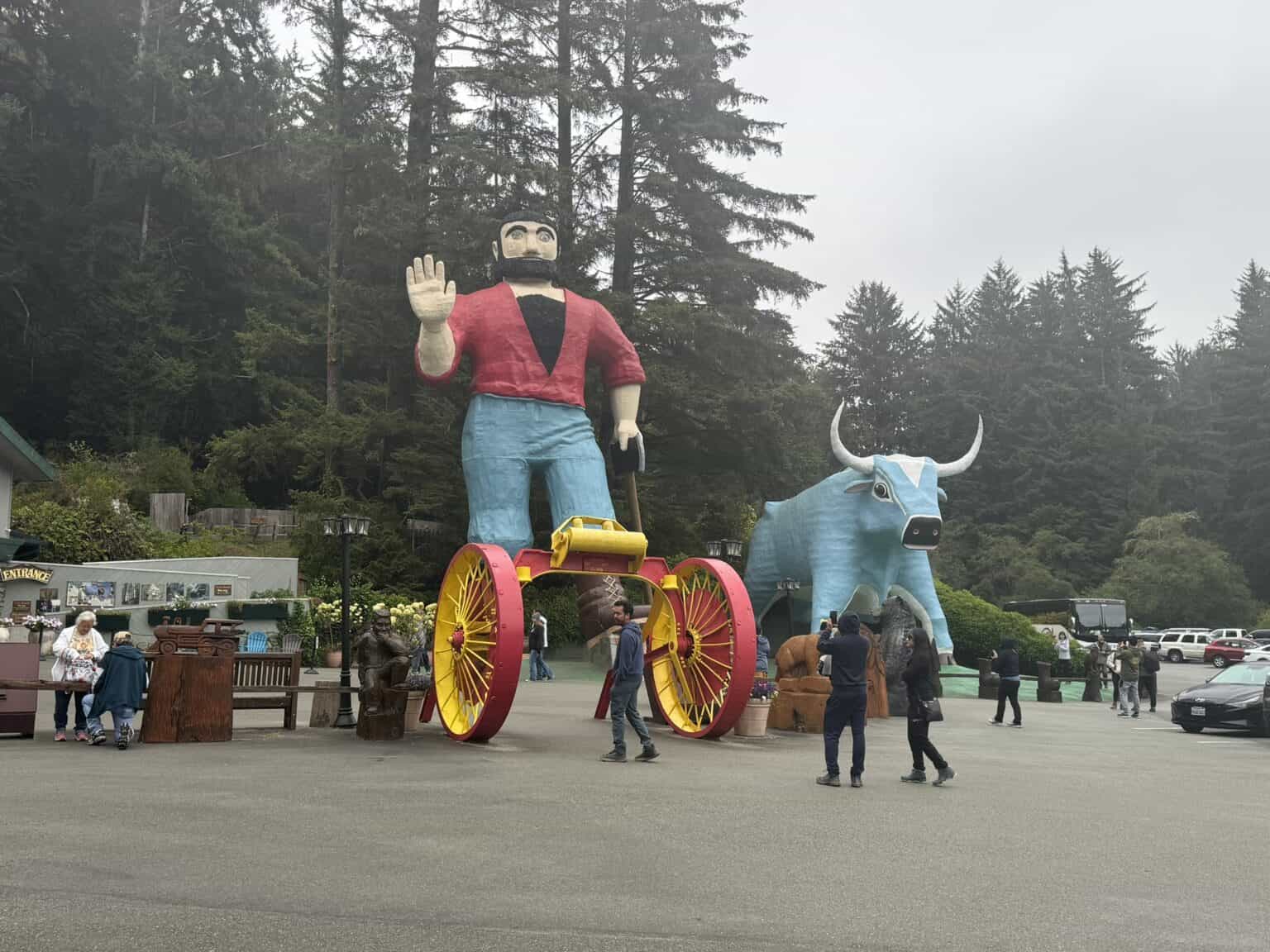 Redwood National Park Paul Bunyan