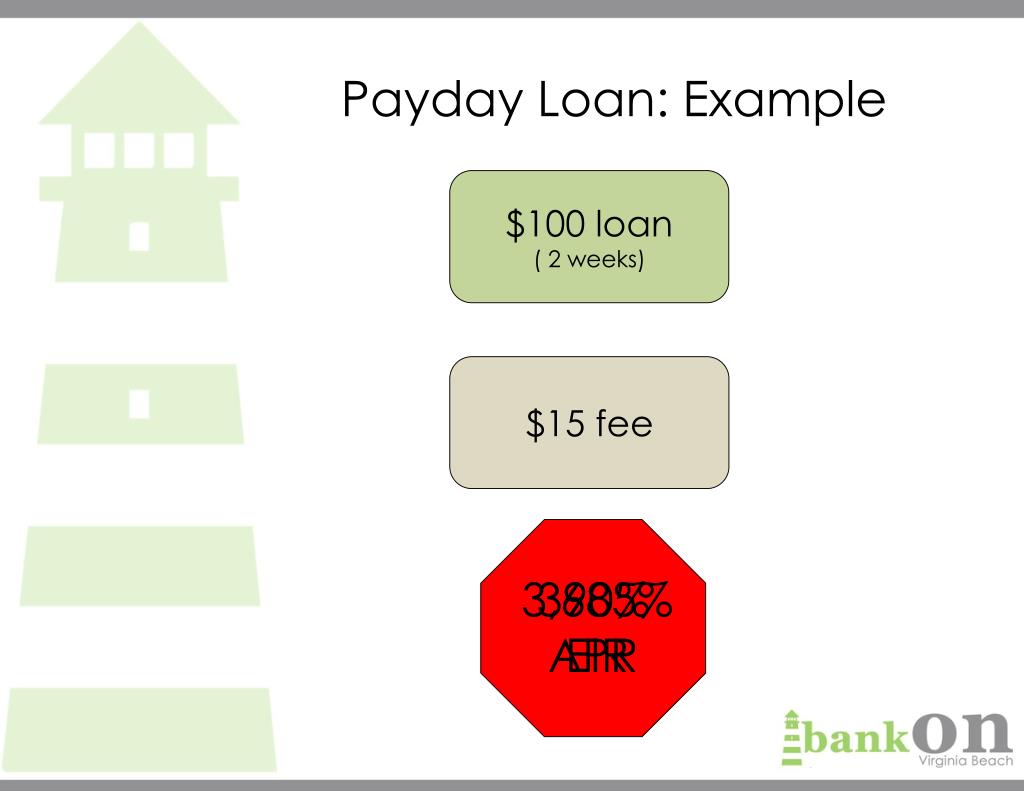 Payday Lender Example