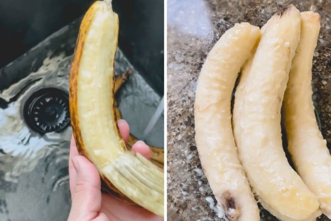 How Do You Peel a Frozen Banana