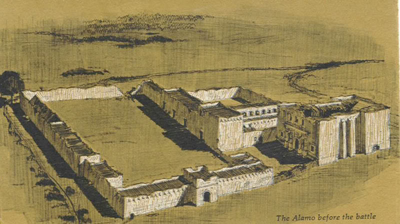 What Was the Alamo Originally