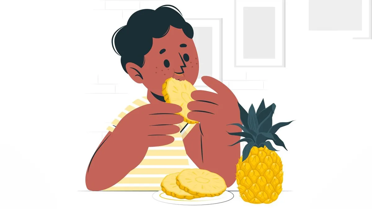 Eating Pineapple in Empty Stomach