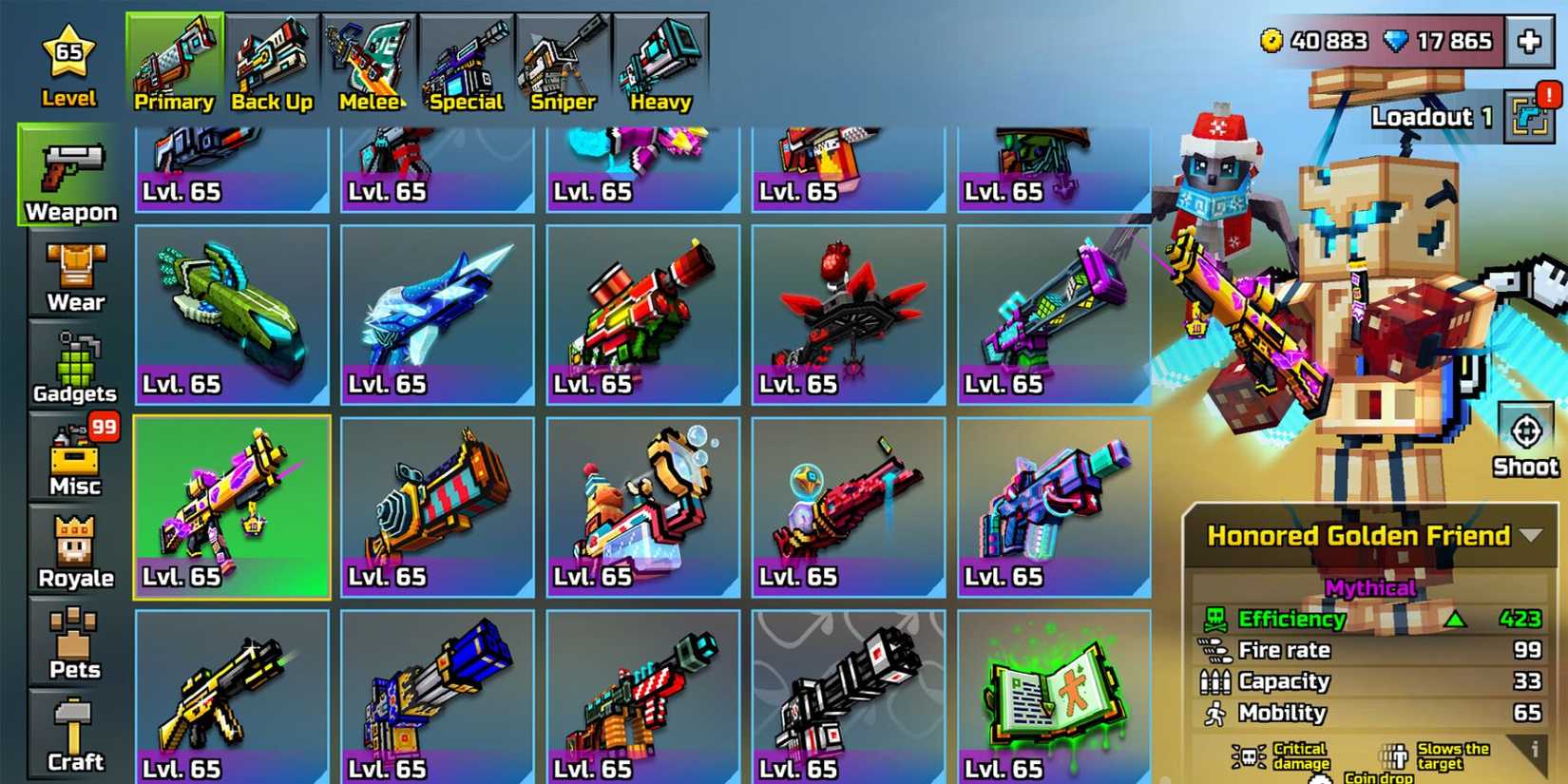 Best Guns for Pixel Gun 3D