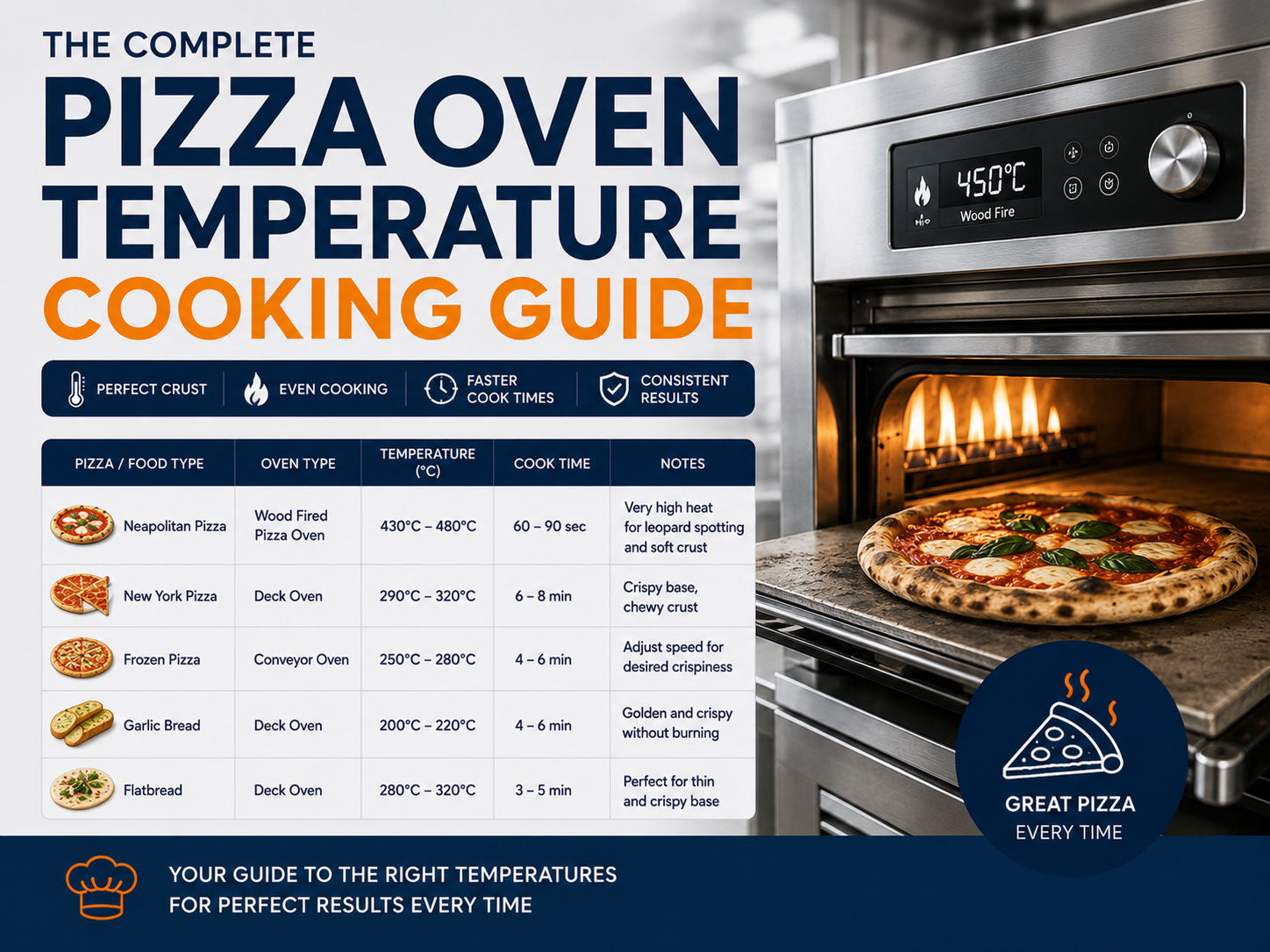Best Temperature for Pizza
