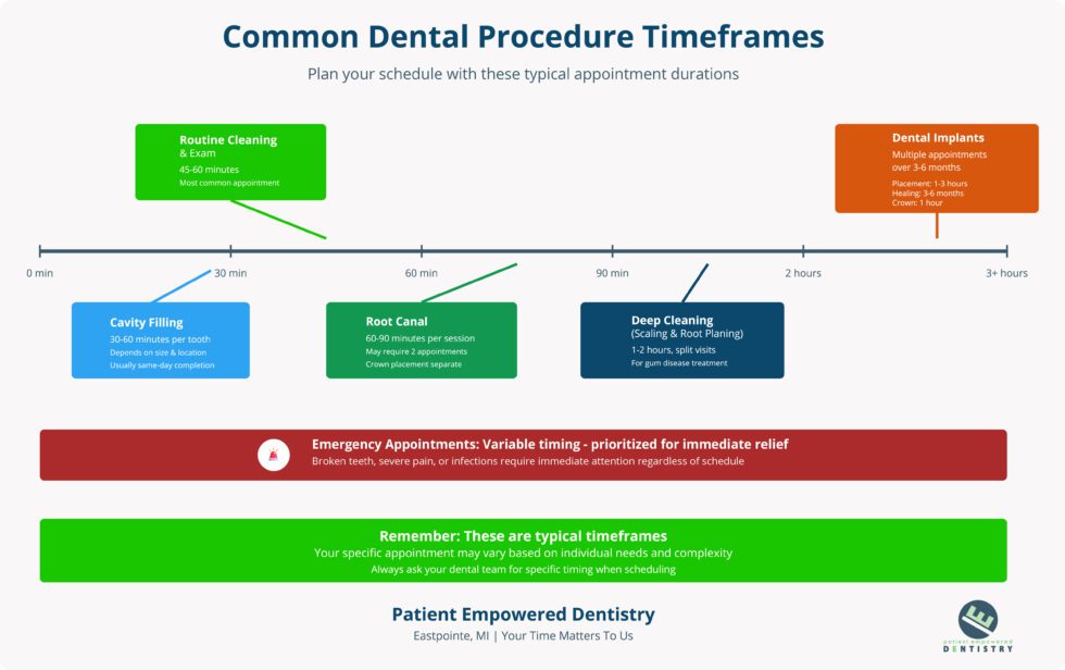 How Long Does a Dentist Appointment Take