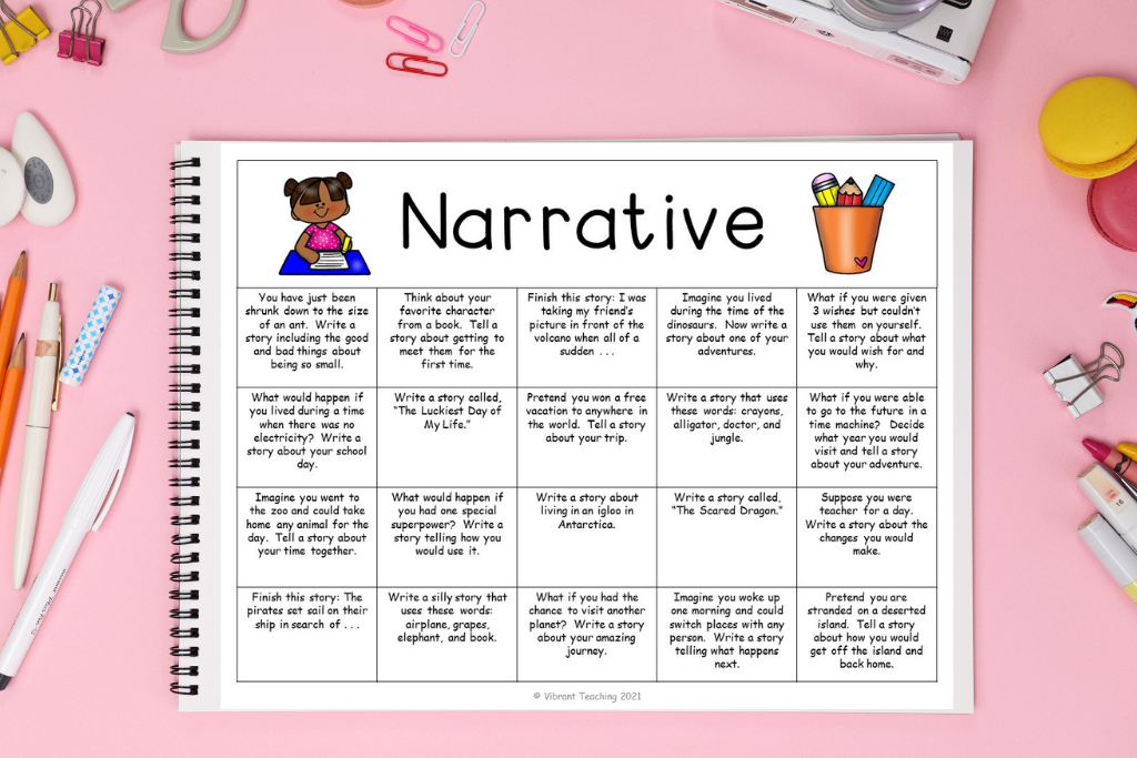 Narrative Writing Prompts for 3Rd Graders