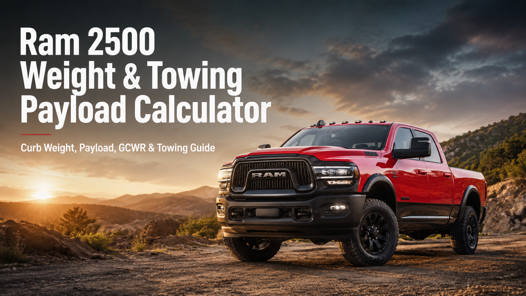 How Much Does Dodge Ram 2500 Weigh