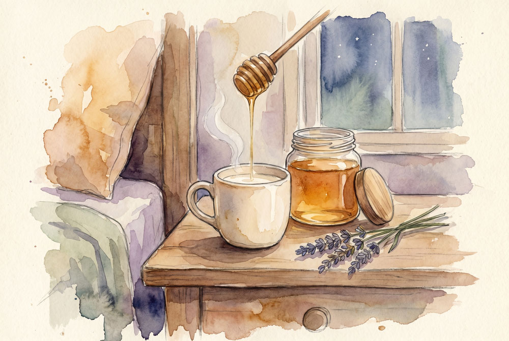 Milk and Honey Before Bed