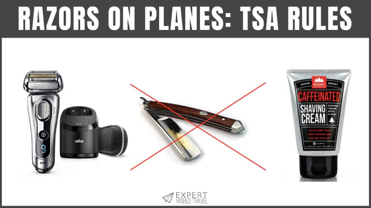 Razor in Carry on Tsa