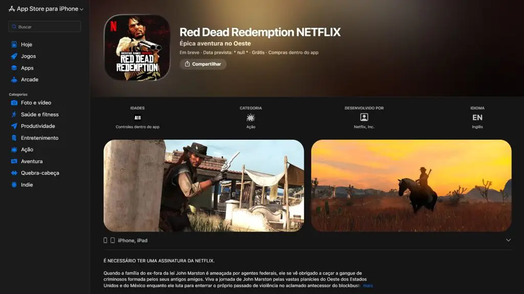 Red Dead Redemption Apk No Netflix