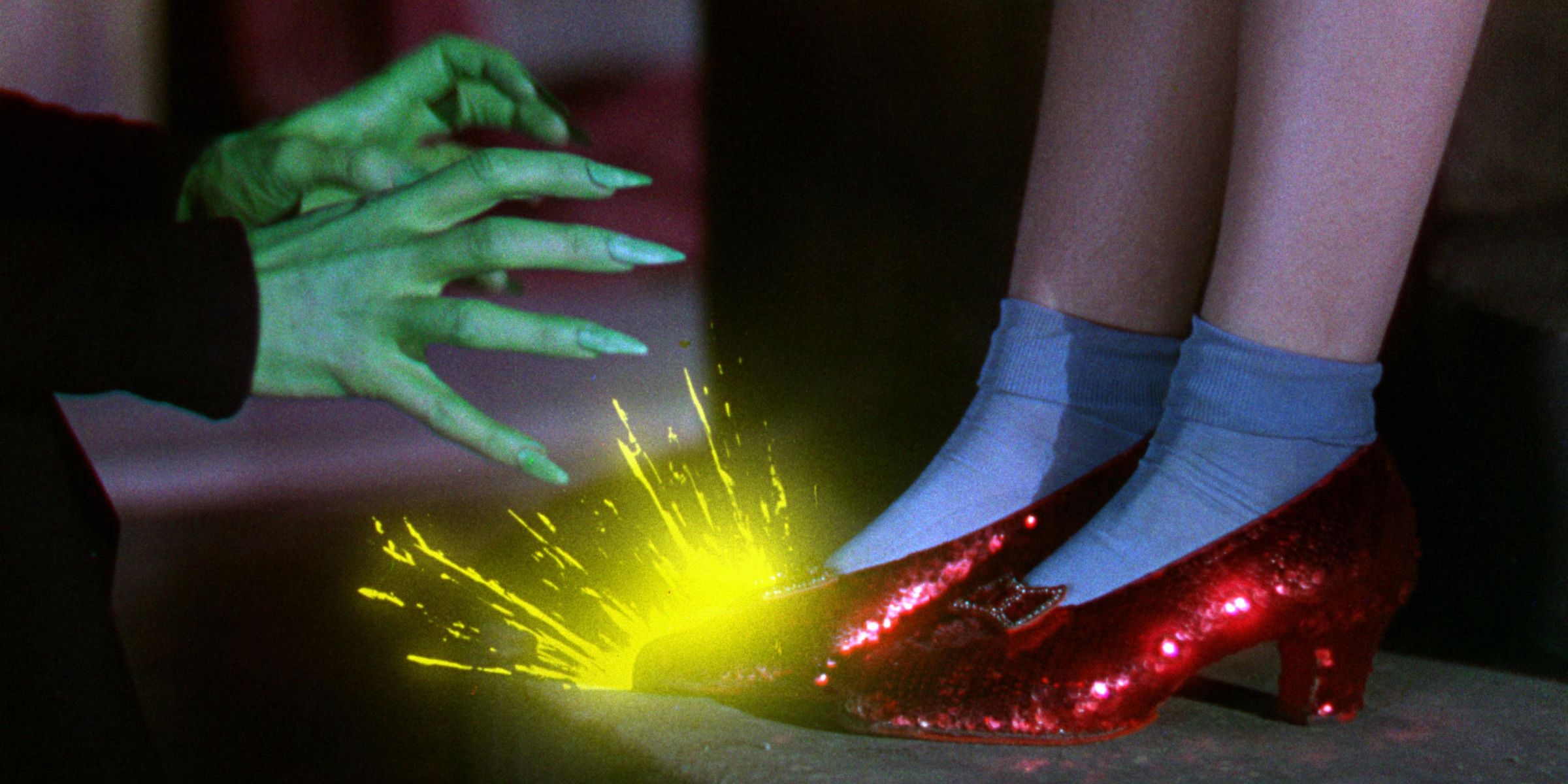 Red Shoes from the Wizard of Oz