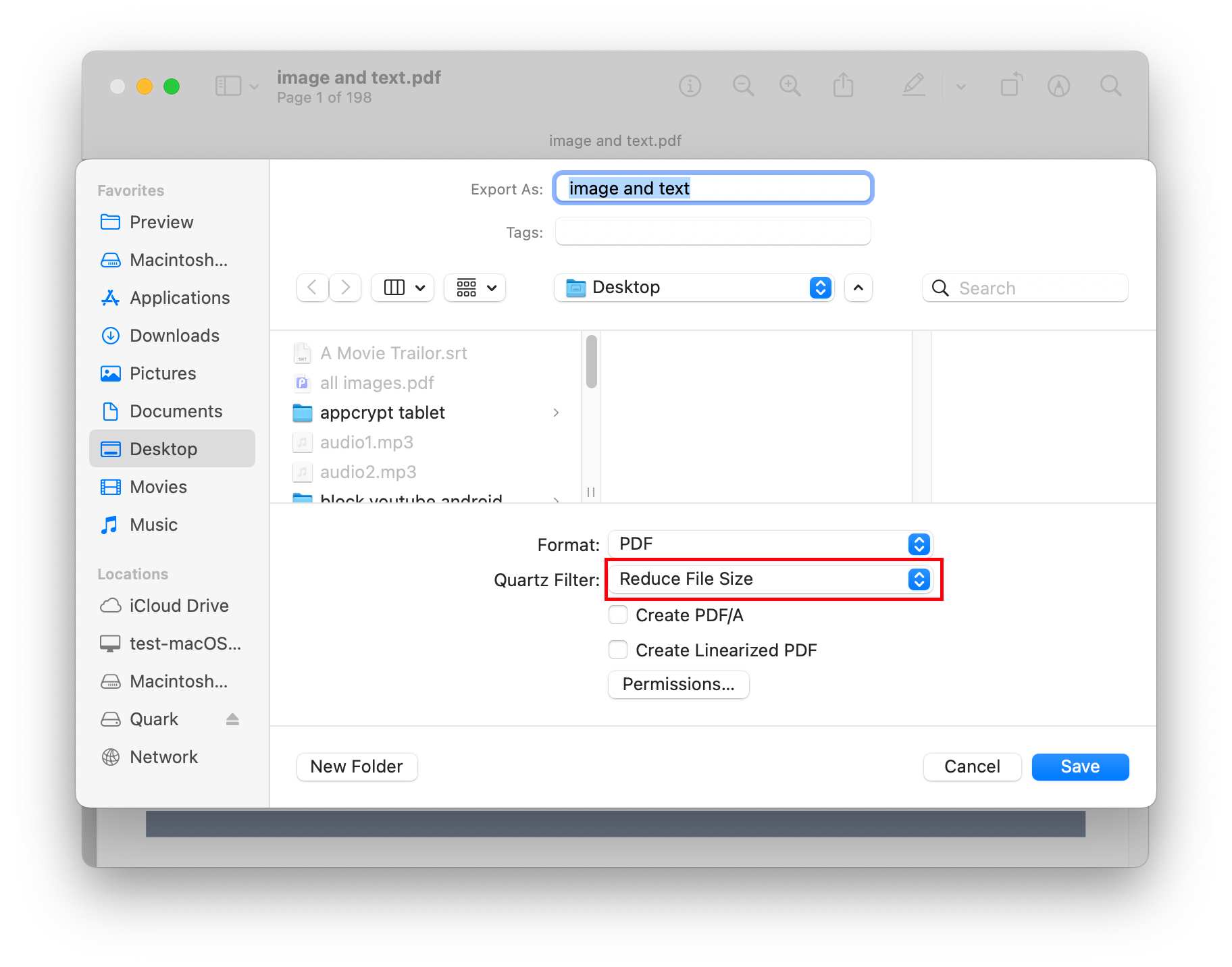 How to Reduce Pdf File Size Mac